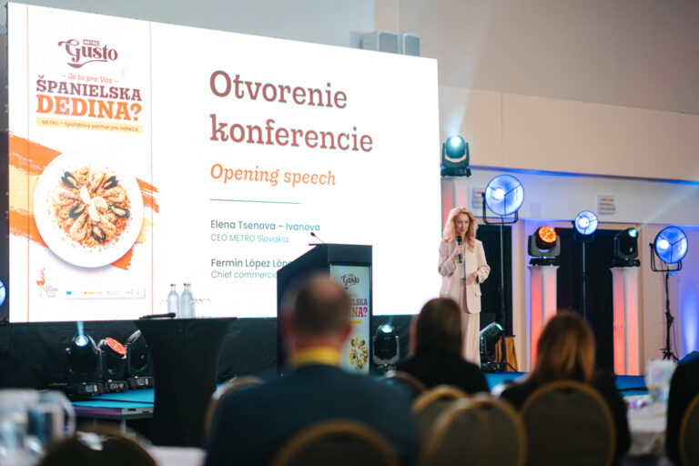 Slavomir Vavrek | Konferencia Španielska dedina – Metro Gusto Slavomir Vavrek | Konferencia Španielska dedina – Metro Gusto